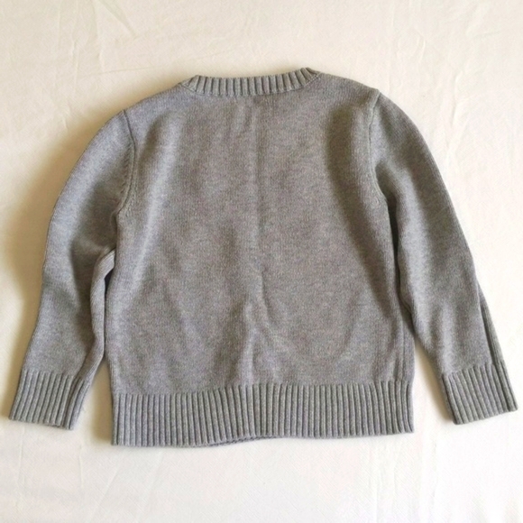 joe fresh boucle graphic cotton knit crewneck sweater 3T toddler boys - Picture 6 of 6